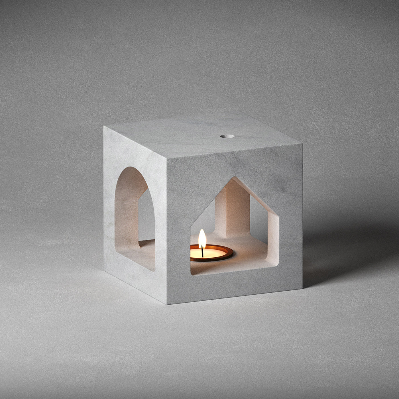 The Village - MA House Carrara Candleholder by Kengo Kuma - Alternative view 1