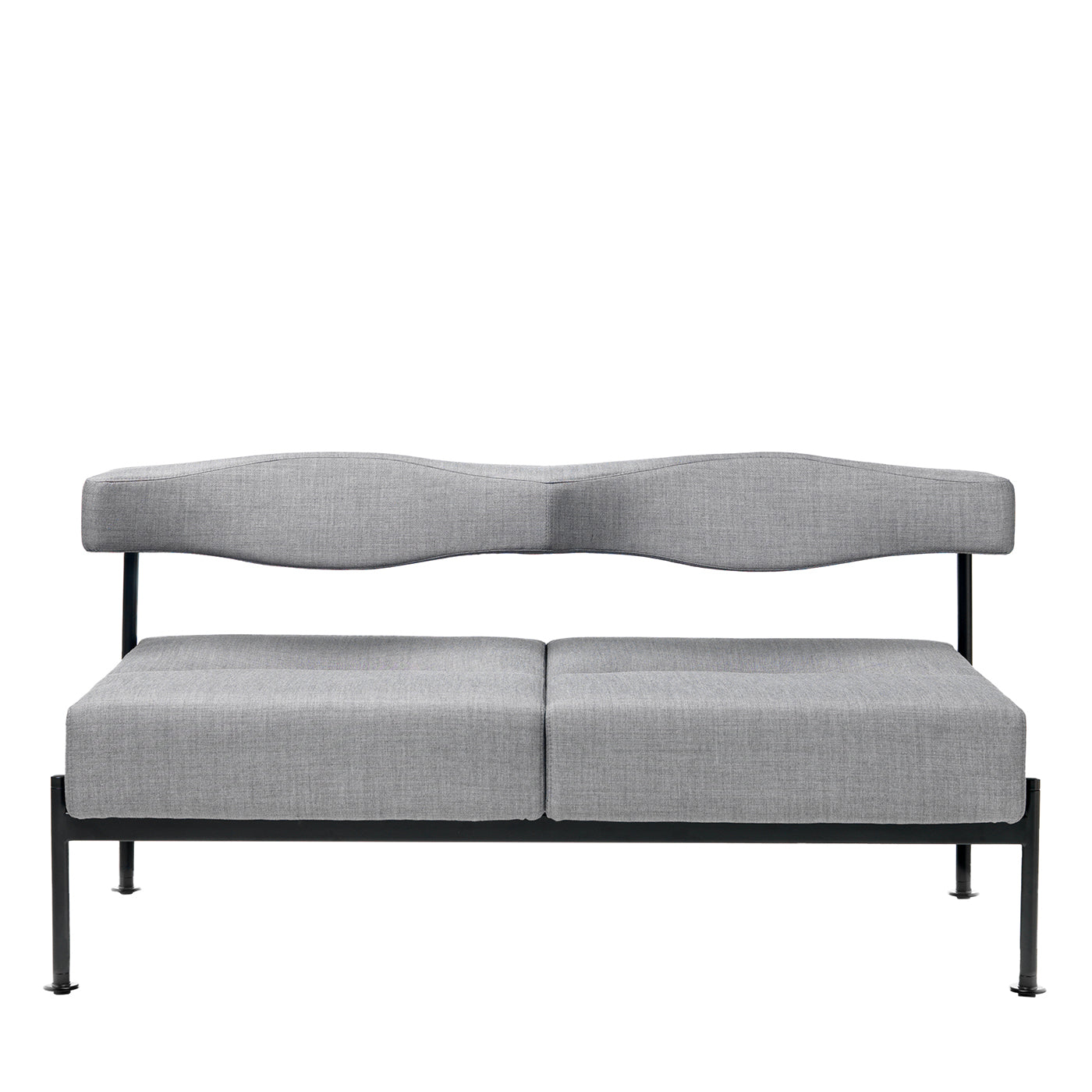 Momo Grey Sofa Two Seater  - Main view