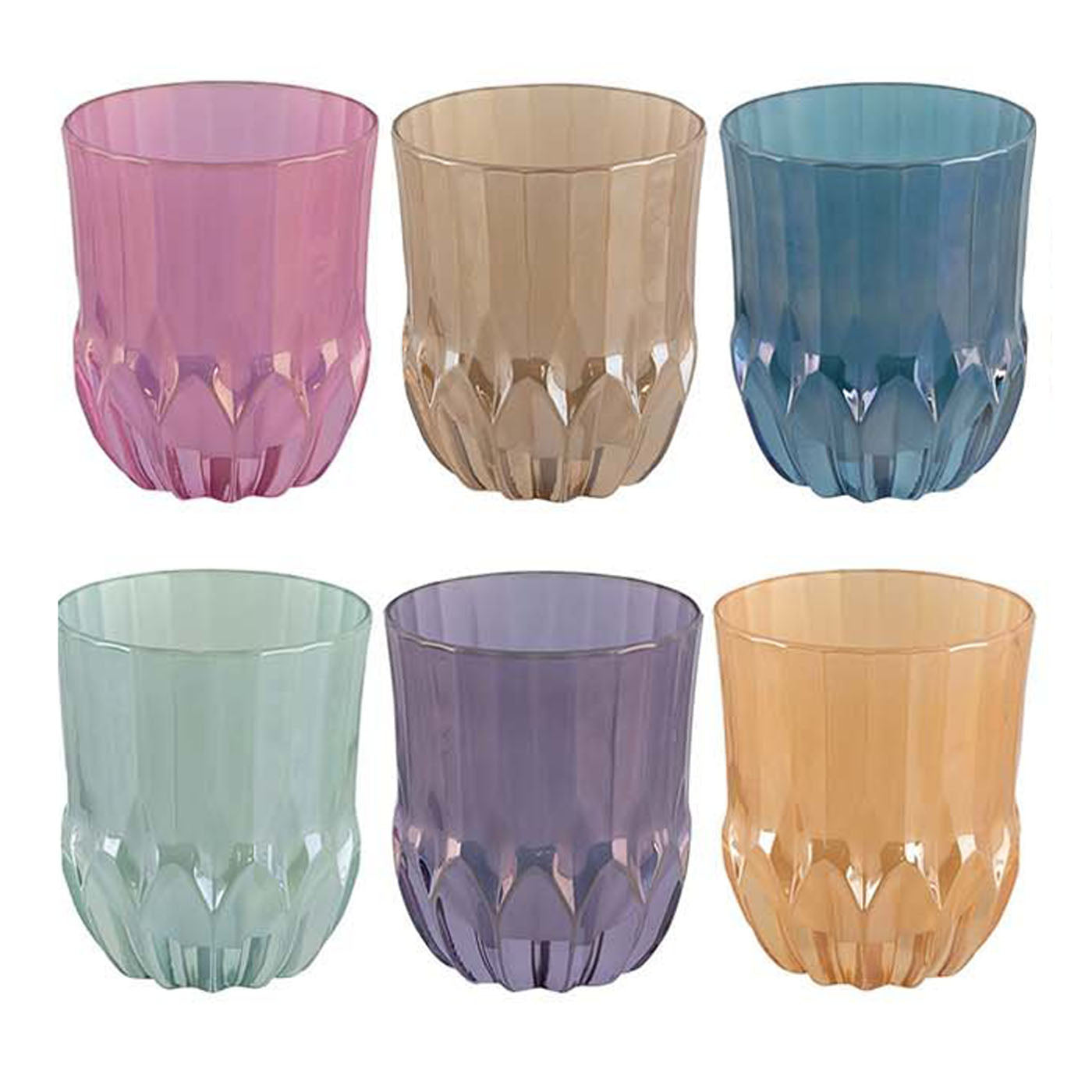 Canal Set of 6 Low Water Glasses - Main view