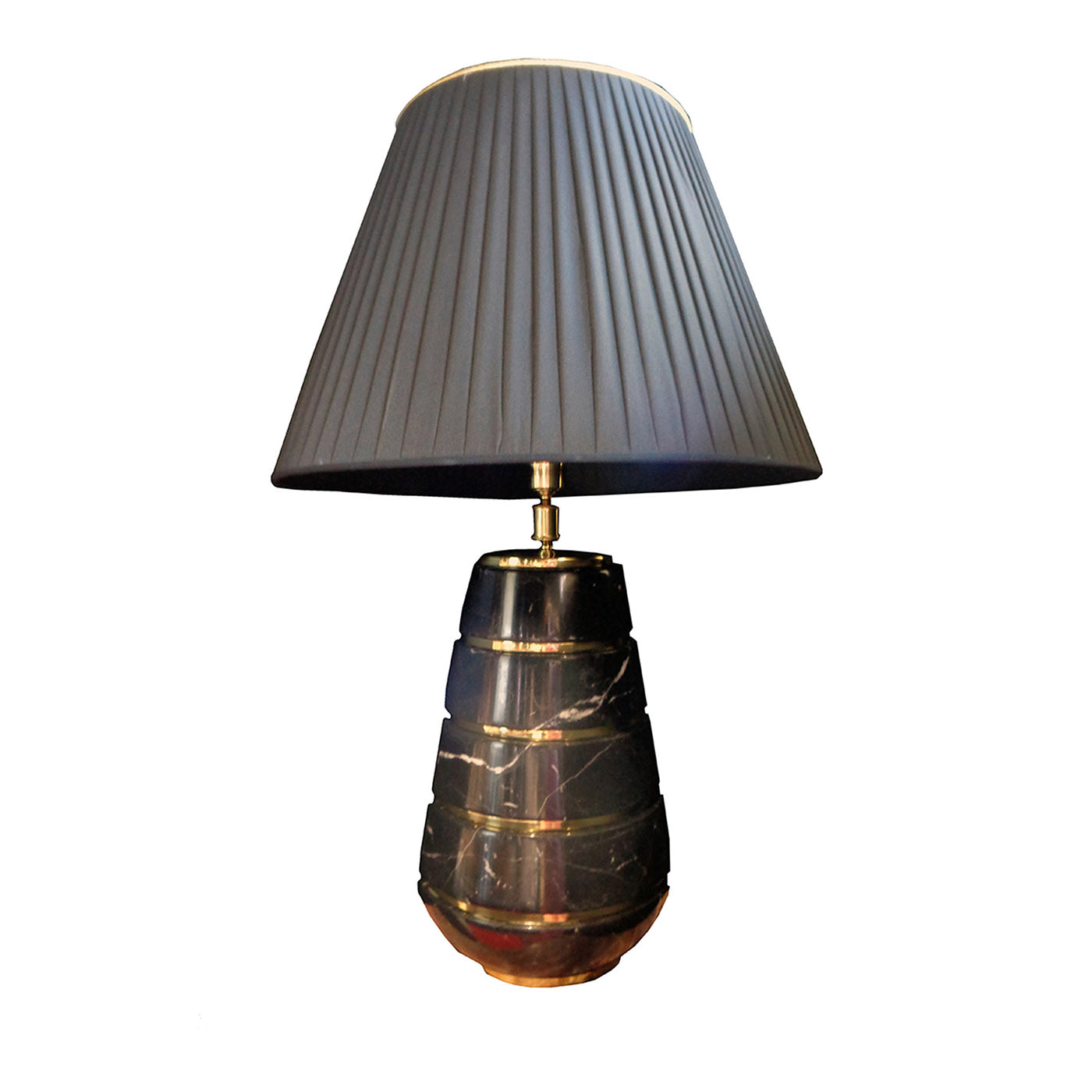 Lumiere 40 Black Marquinia Table Lamp - Vue principale