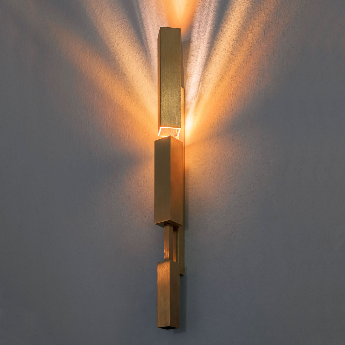 Ray Brushed Brass Sconce - Alternative view 1
