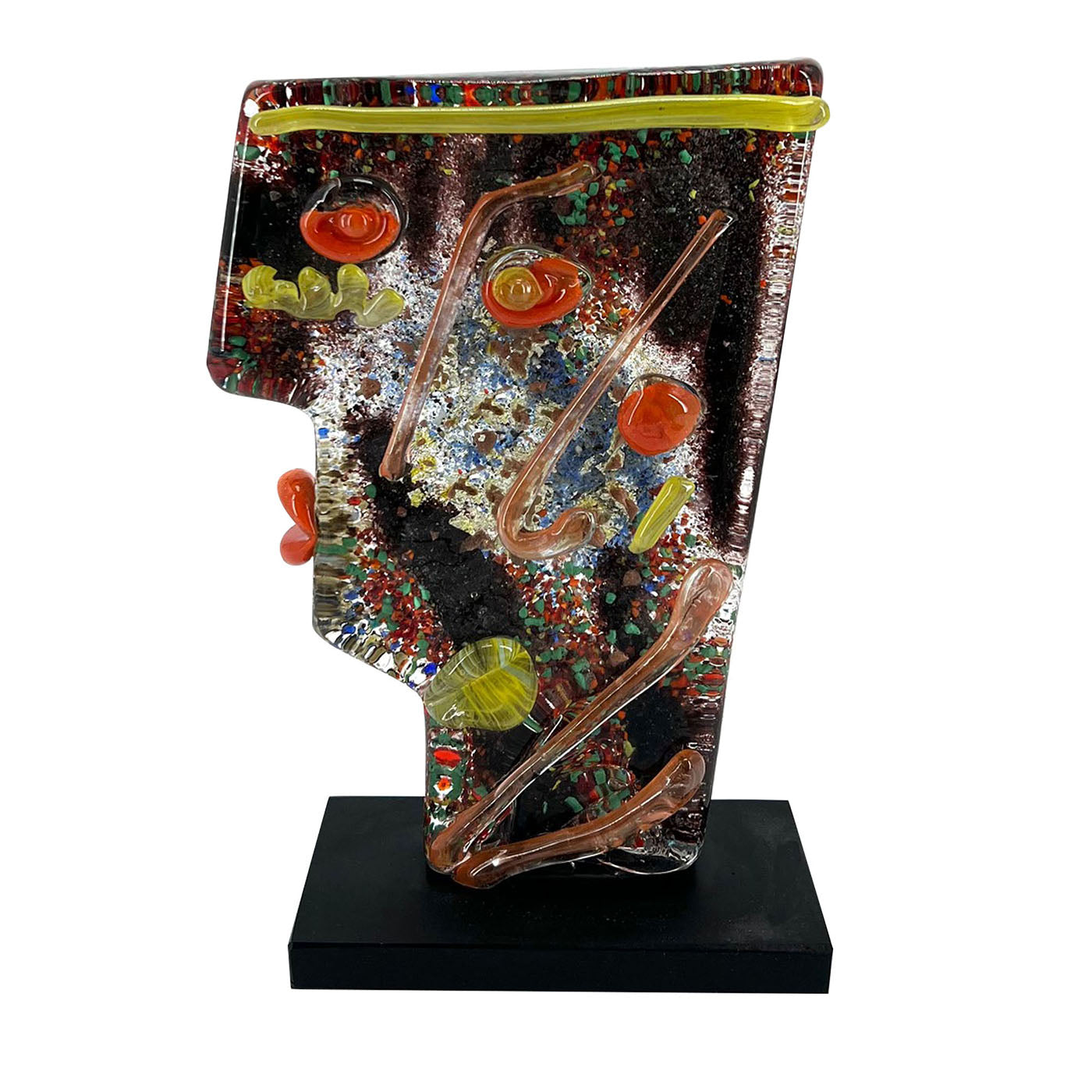 Handcrafted Decorative Glass from Spain Black Collection selling