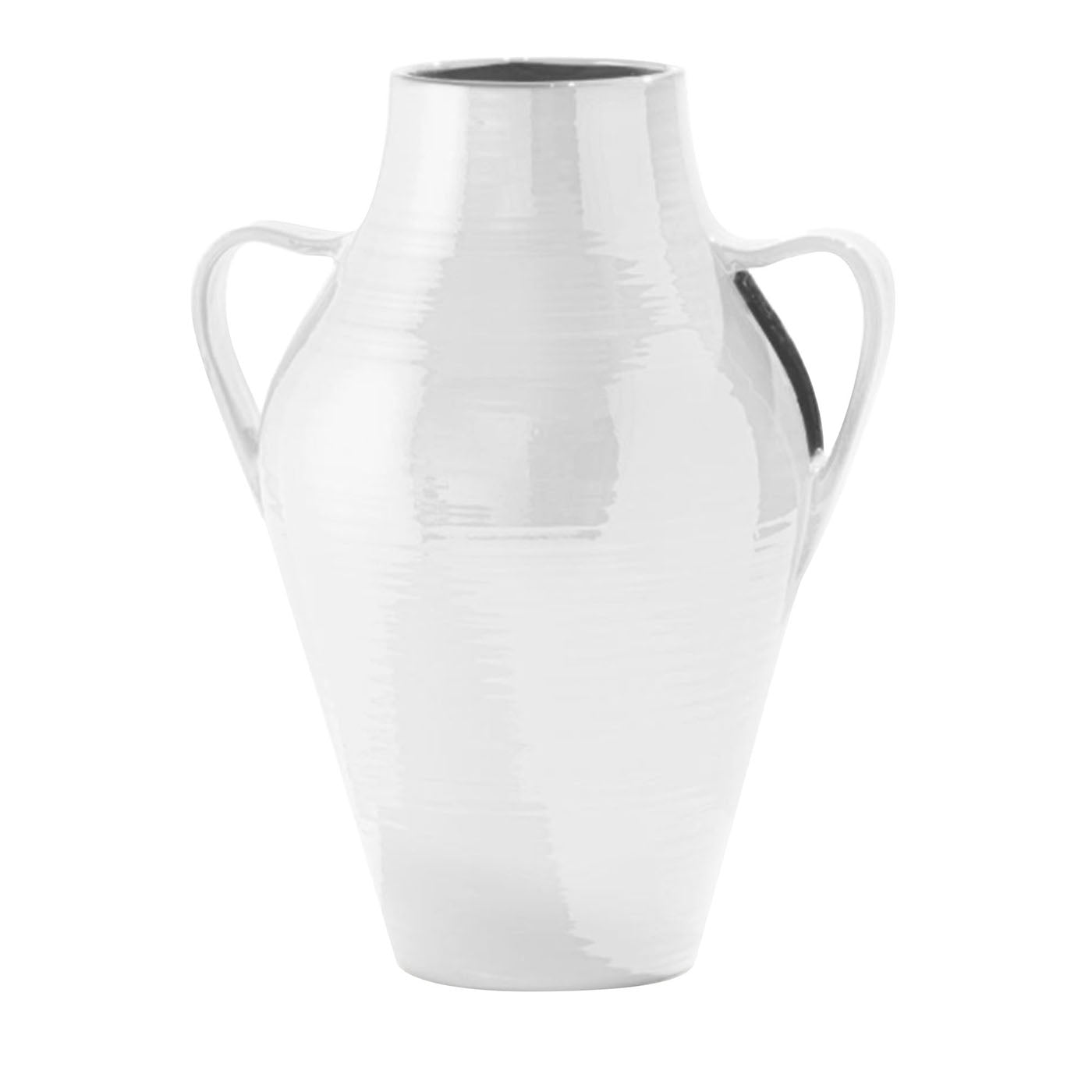 Vase Amphore blanc Quartara - Vue principale