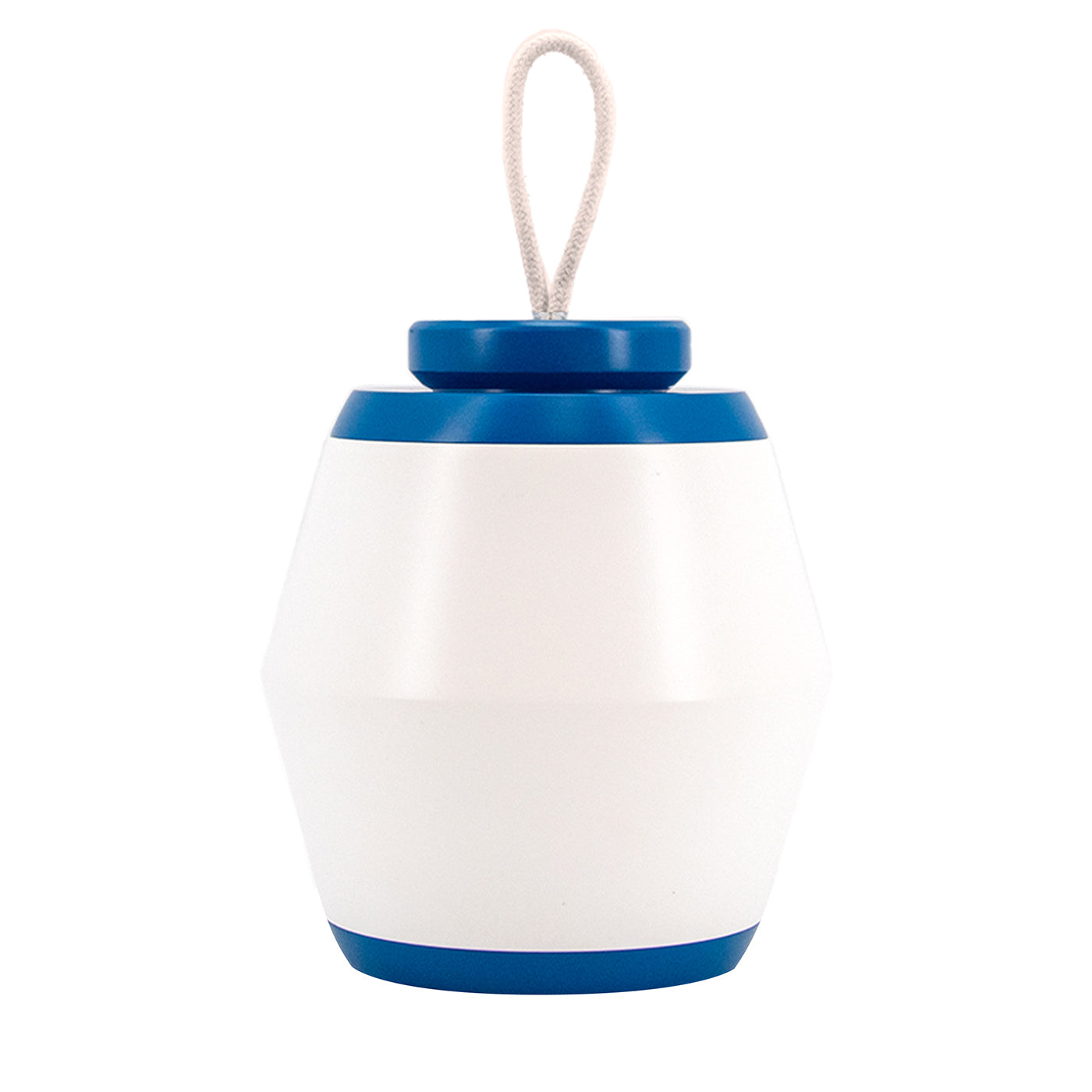 Geometric Blue Rechargeable Lantern by Albore Design - Main view