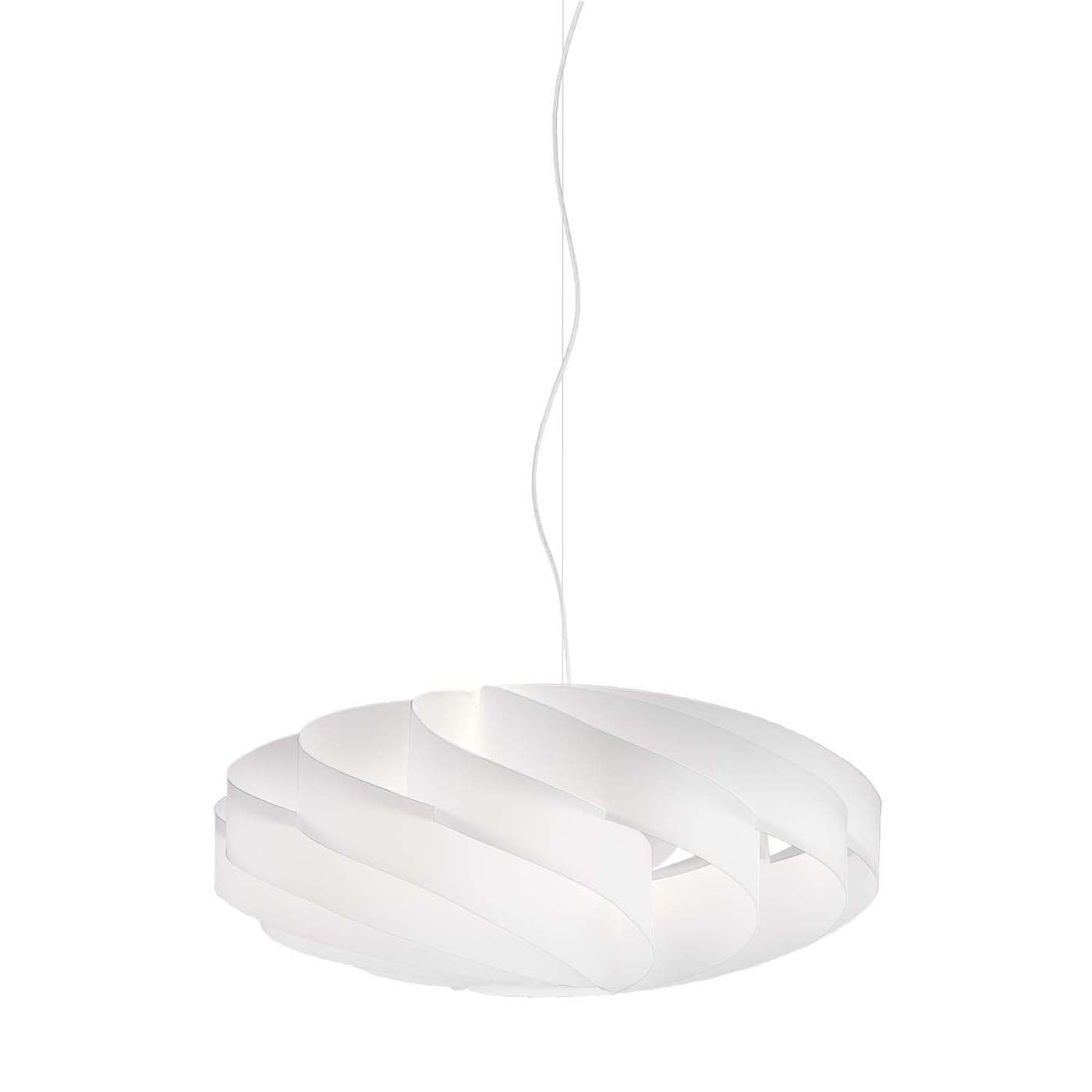 Flat White Pendant Lamp - Main view