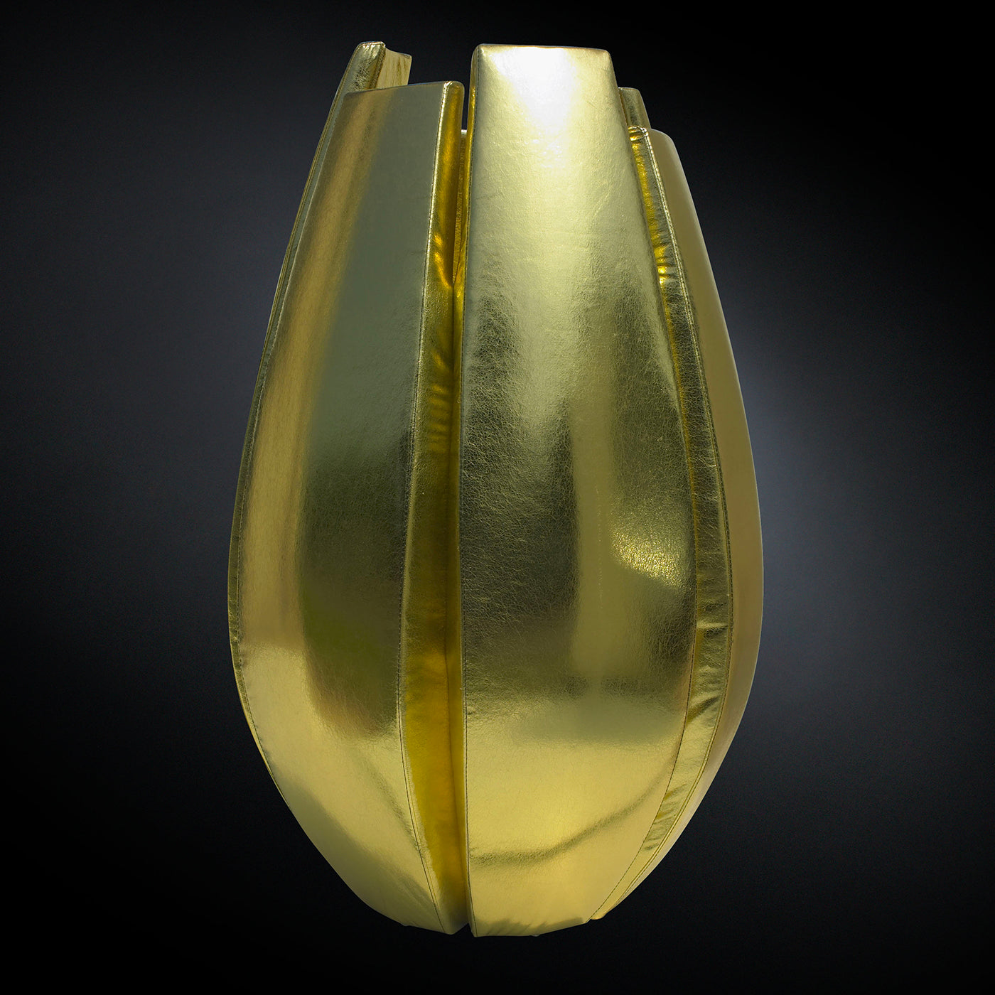 Vase en or à la citrouille - Vue alternative 2