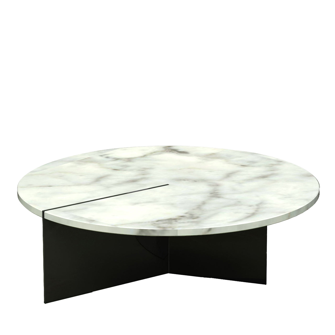 Tavolino Acaya grande bianco di Carrara - Vista principale