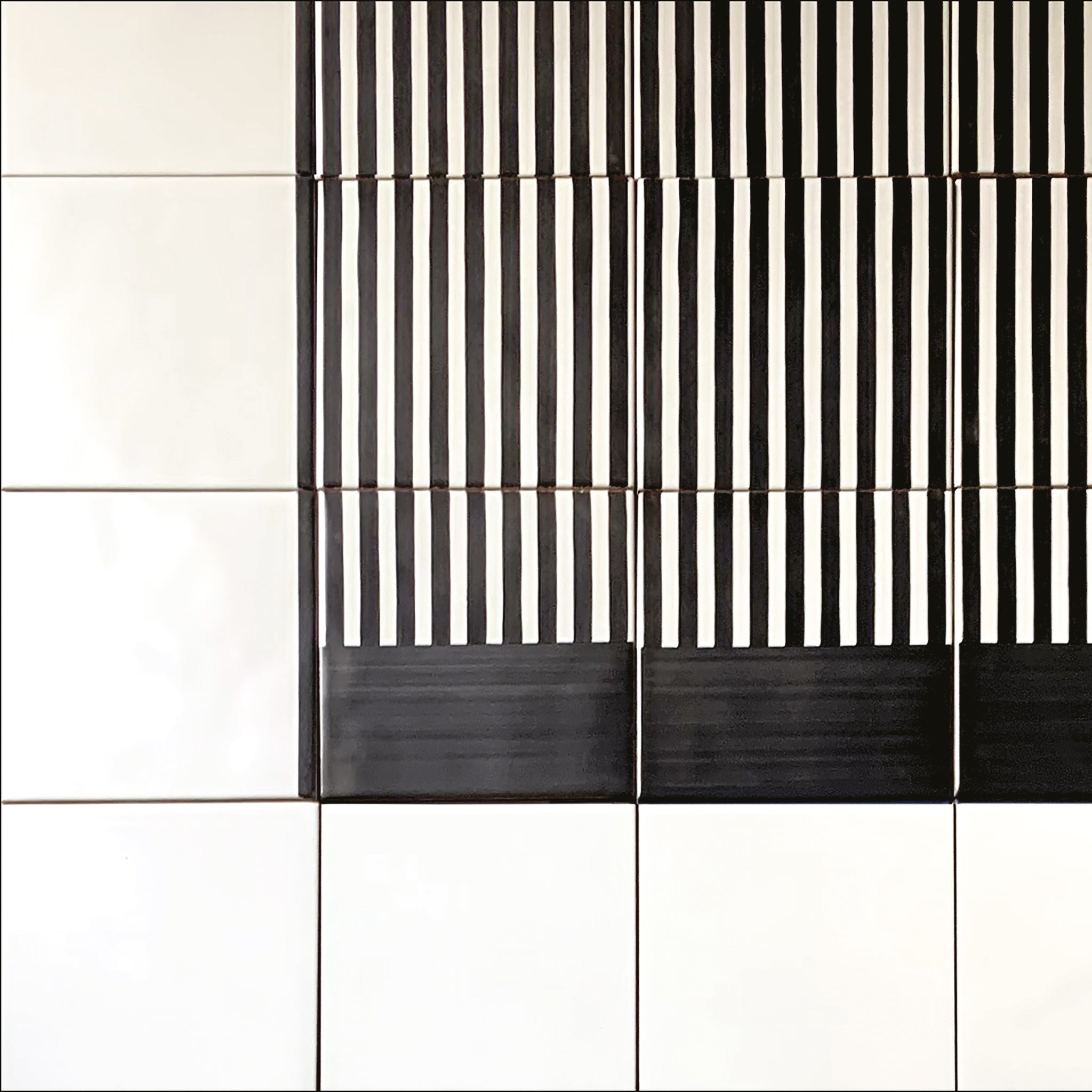 Carpet Green and Black & White Ceramic Composition by Giuliano Andrea dell’Uva 160 x 80 - Alternative view 4
