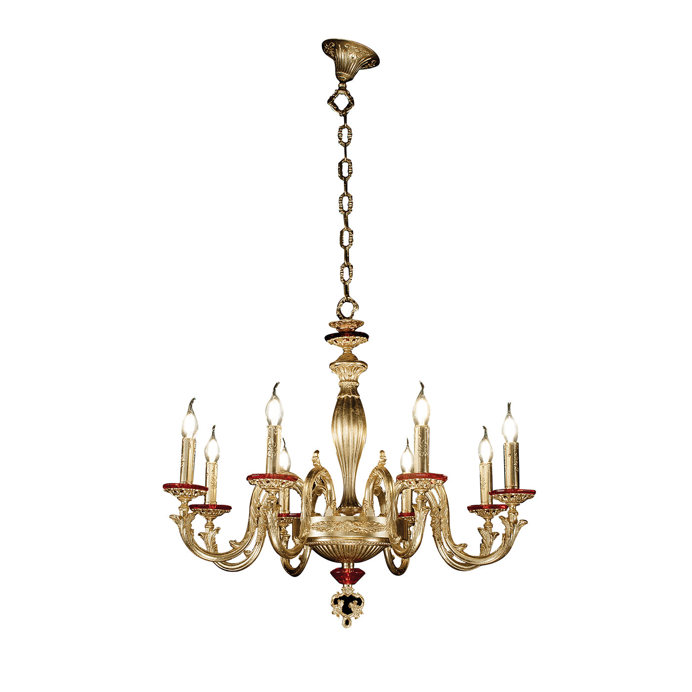Klimt 8-Light chandelier - Main view