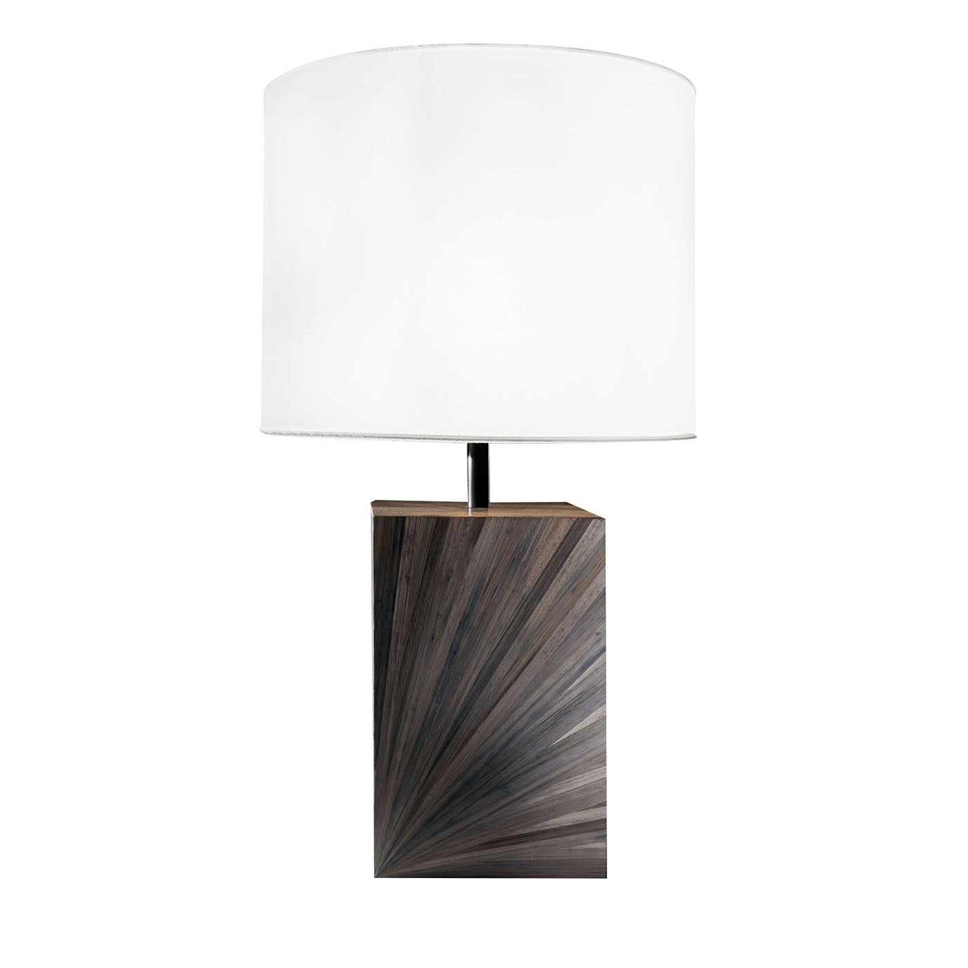 Boote Black Wood & Parchment Table Lamp - Main view