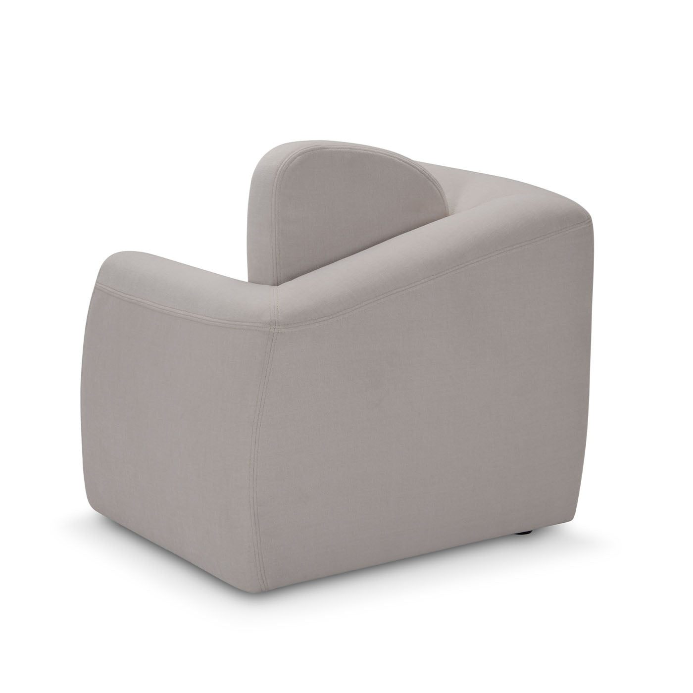 Symbol Gray Small Kids Armchair By Simone Micheli - Vue alternative 3