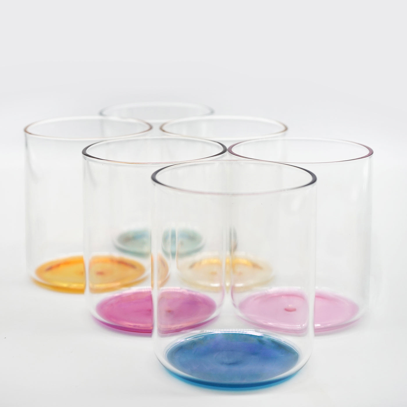 Iride Set of 6 Multicolored Glasses - Alternative view 1