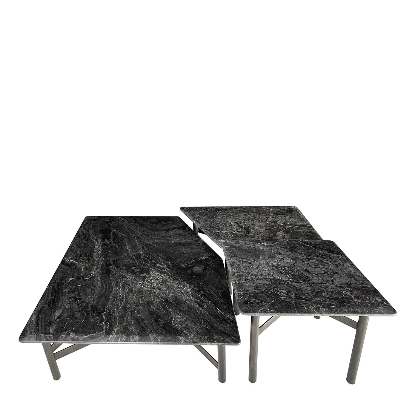 Set di 3 tavolini Eneolitica Twins - Vista principale