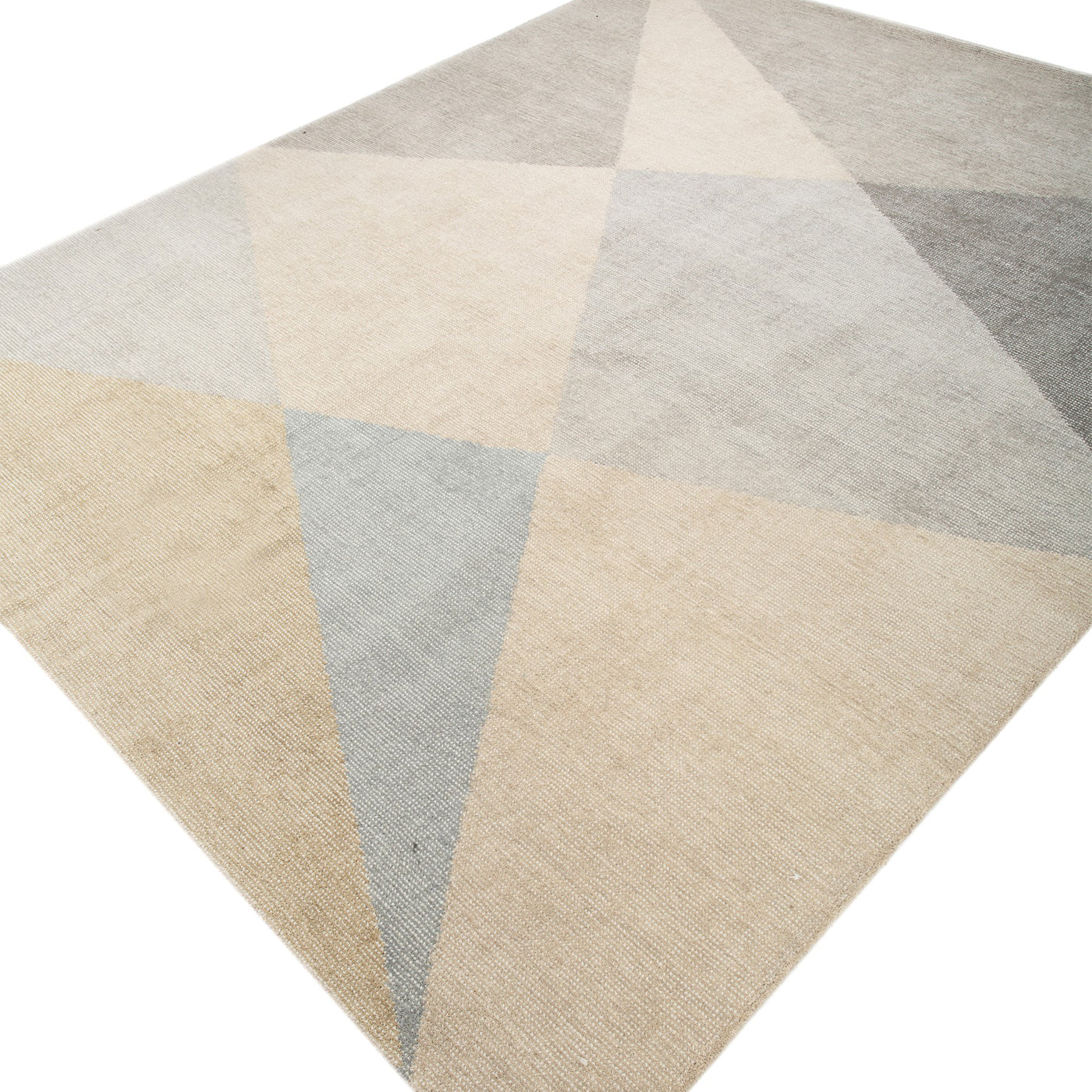 Stardust Weave Lead Gray & Stone Gray Hand Loom Rug - Alternative view 1