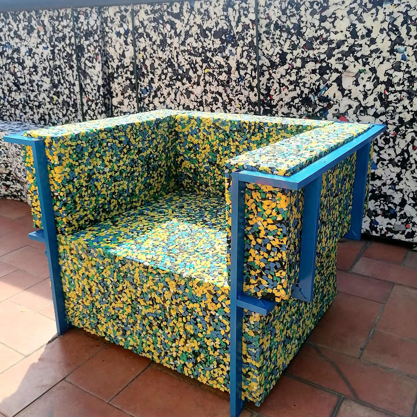 Infinite Living Aluminium-Sessel für den Außenbereich von Clemence Seilles - Alternative Ansicht 1