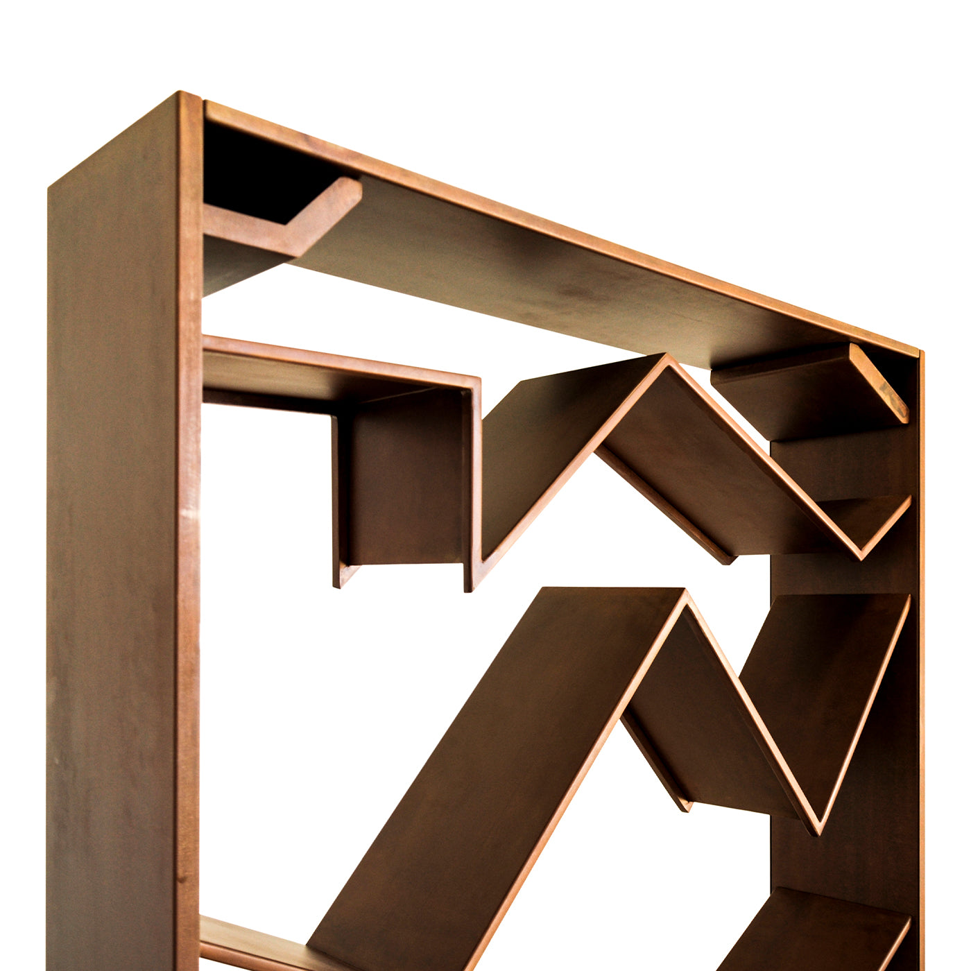 Piega Corten Steel Bookcase - Alternative view 4