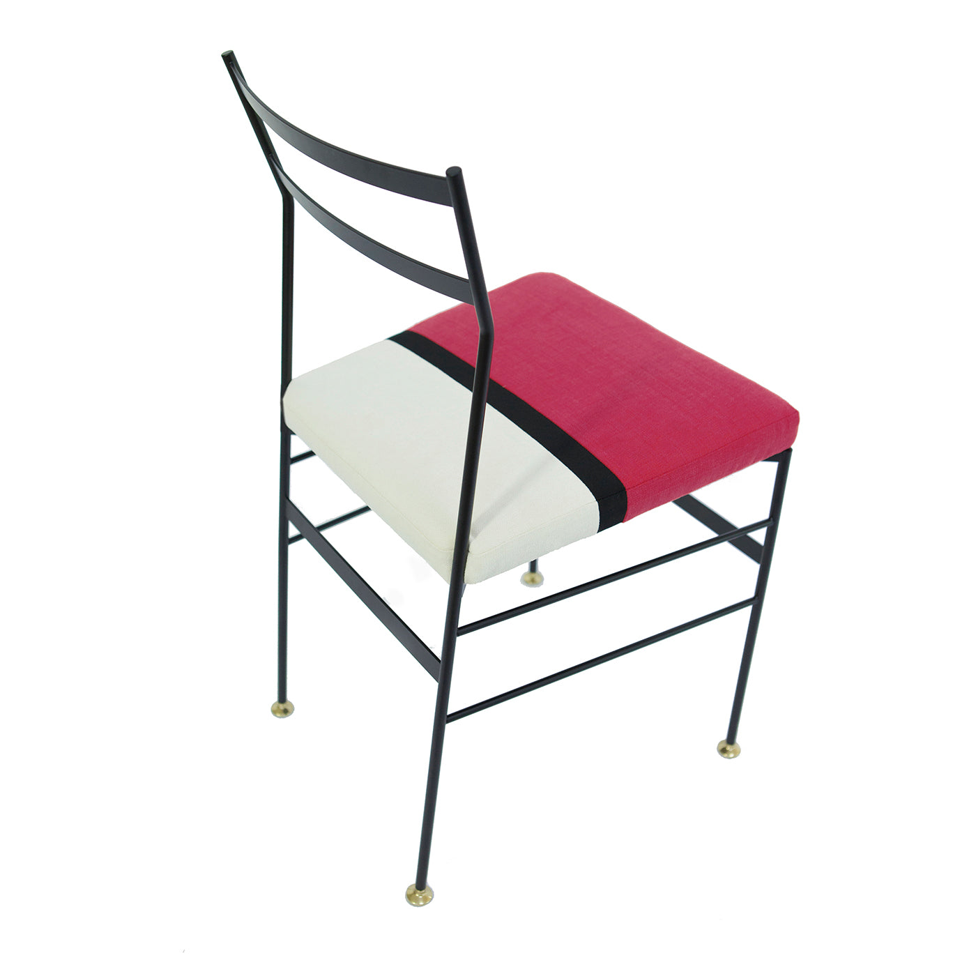 Set of 2 Pontina Bruxel Red and White Chair - Alternative view 2