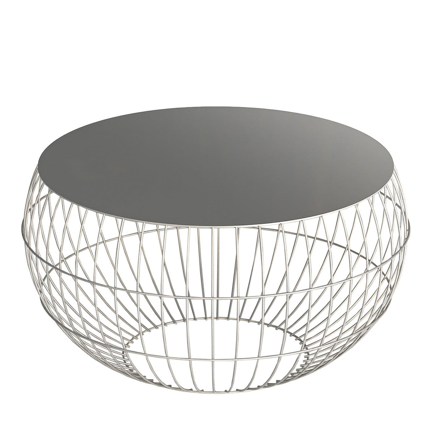 IO 50 Oyster White Outdoor Side Table - Main view