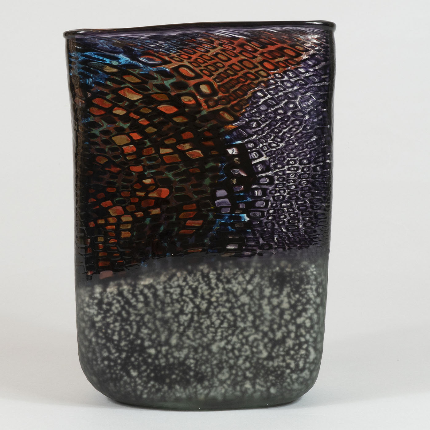 Windows Cubism Collection Vase en ambre par Tsuchida Yasuhiko - Vue alternative 3