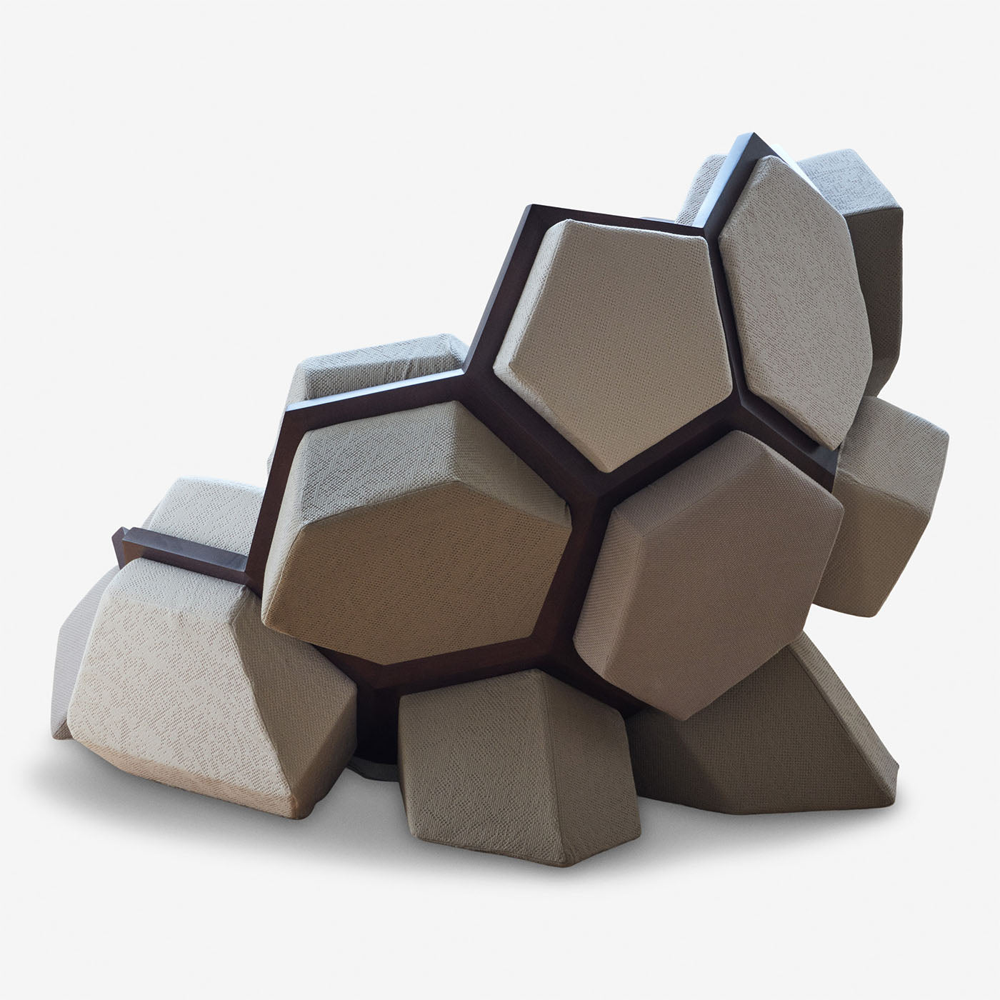 Quartz Ecological Armchair by CRTL ZAK and Davide Barzaghi - Alternative view 1