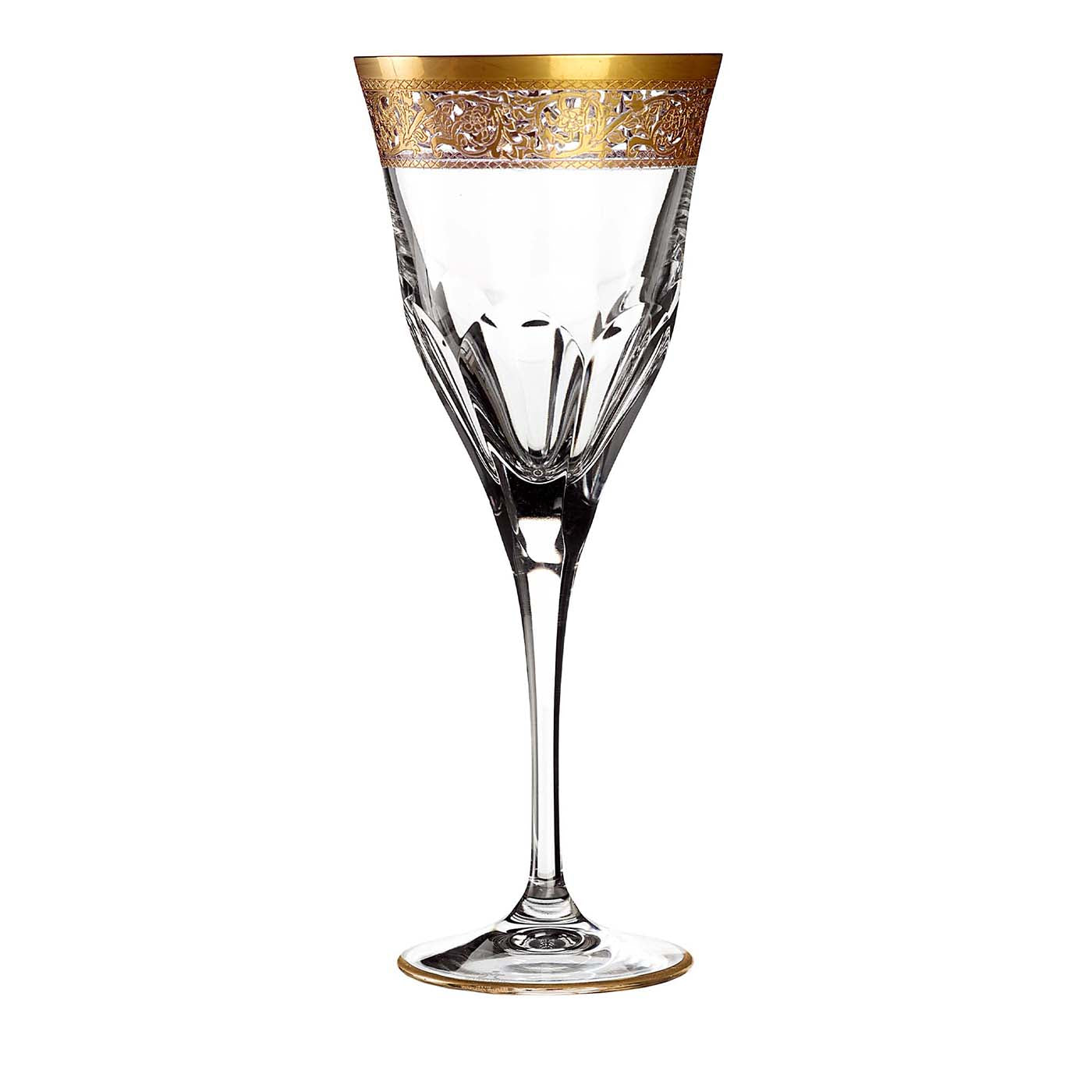 Giulia Gold 421 Set of 6 Wine Glasses - Main view