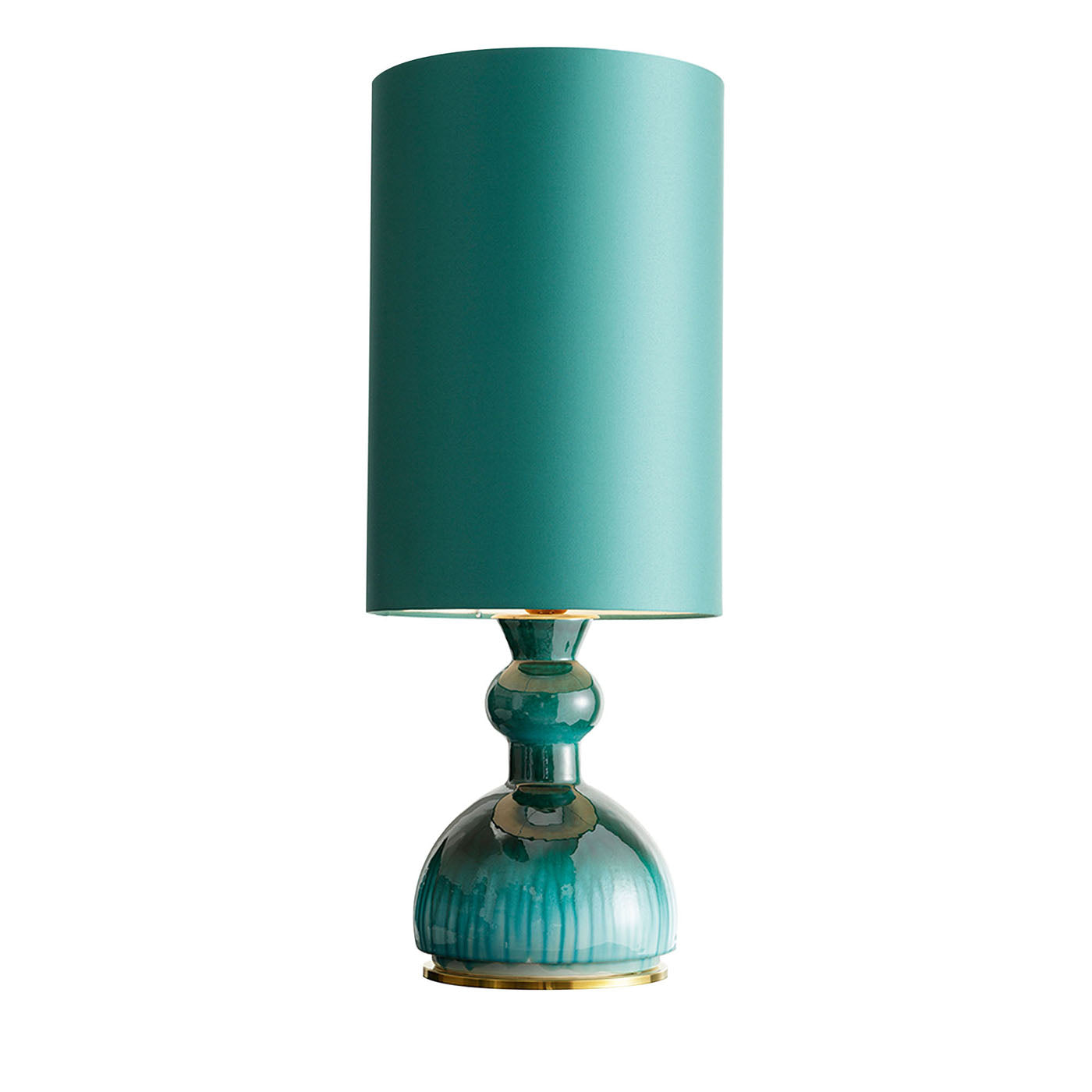 CL2123/VG Allegra Green & Turquoise Table Lamp - Main view