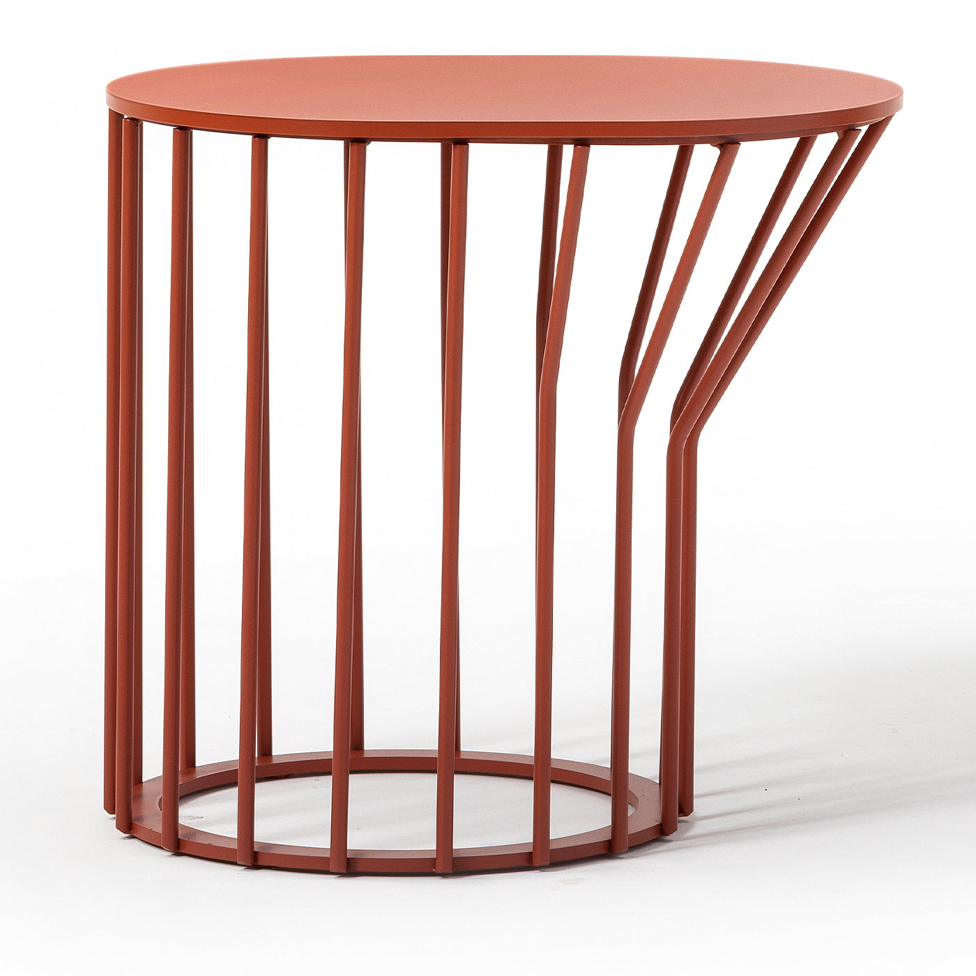 0132 Jump Small Round Red Coffee Table by Studio Gabbertas - Alternative view 2