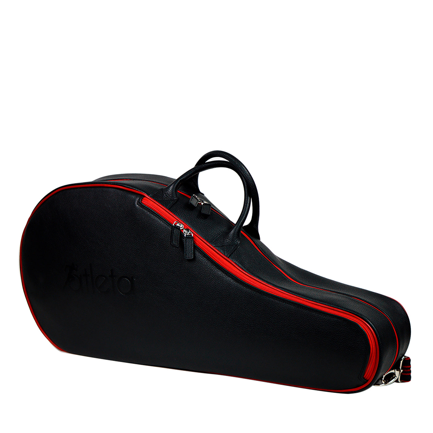 Rote und schwarze Tennistasche - Hauptansicht