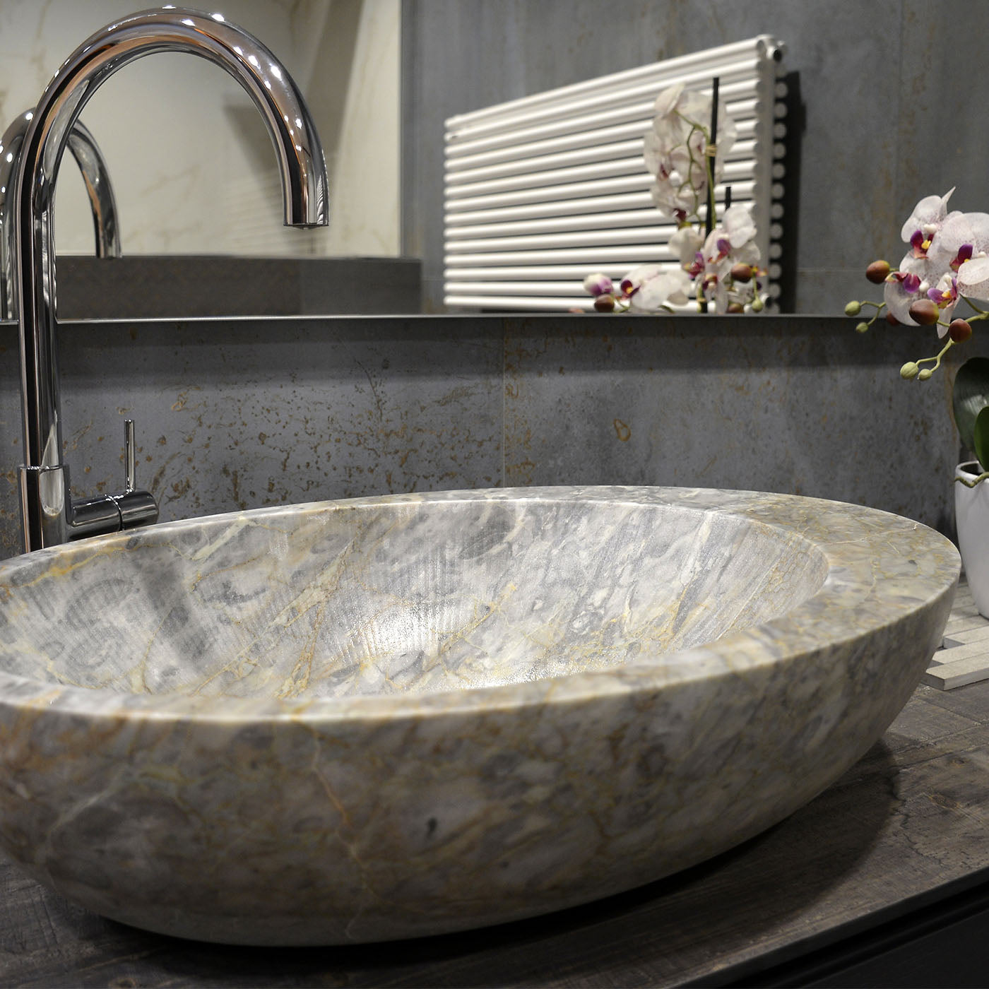 Oval Large Marble Sink - Alternative view 2