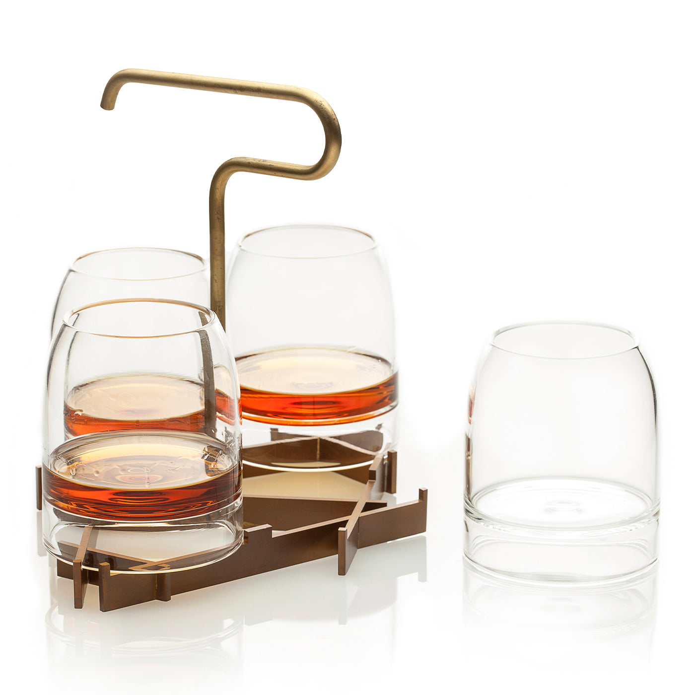 Set of 2 Rare Whiskey Glasses - Alternative view 2