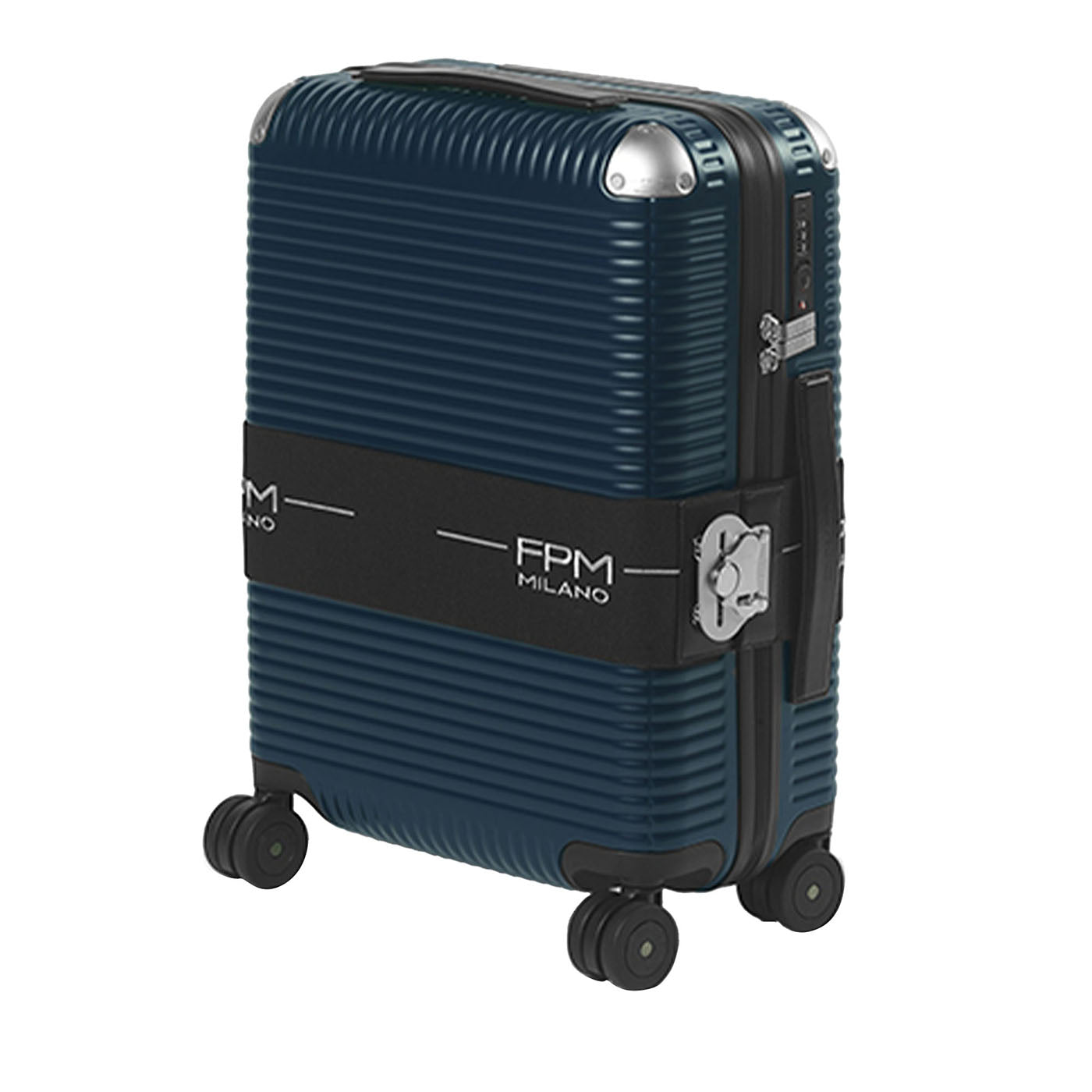 Bank Zip Deluxe Blue Spinner 55 Medium Luggage - Main view