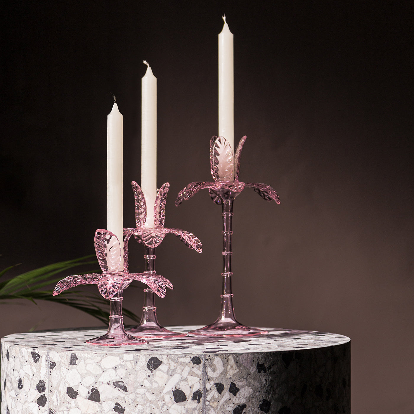 Las Palmas Small Pink Candle Holder - Alternative view 3