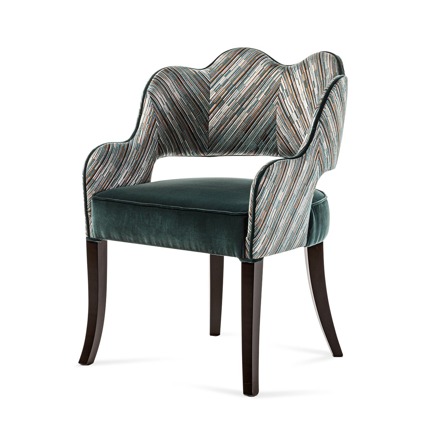 Saint German Green Velvet Chair - Alternative view 5