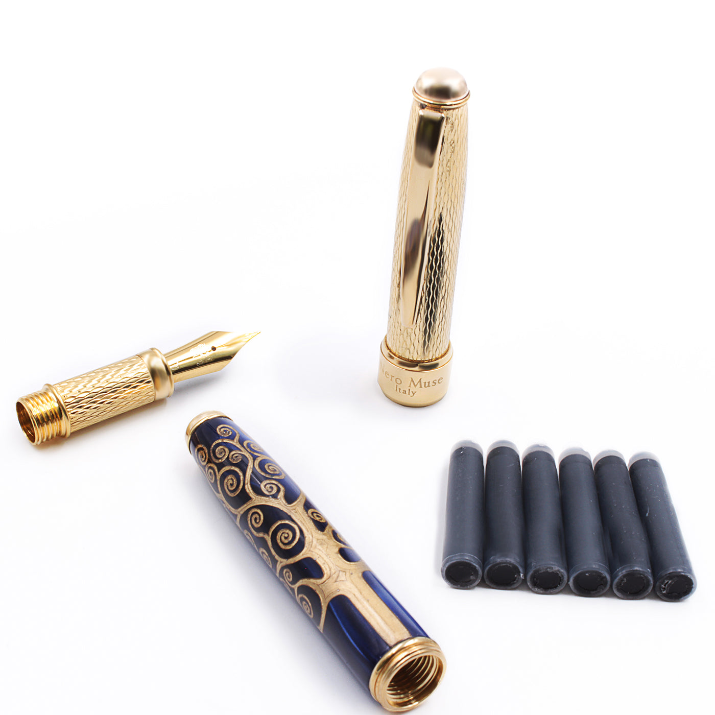 Tree Of Life Gold-Plated Fountain Pen - Alternative view 2
