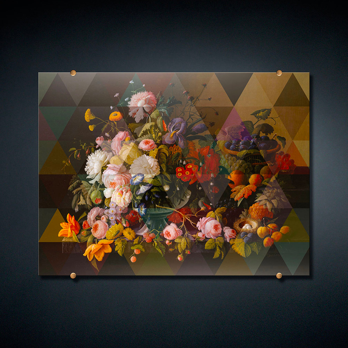 Fancy Bouquet Panel decorativo de cristal #3 - Vista alternativa 1