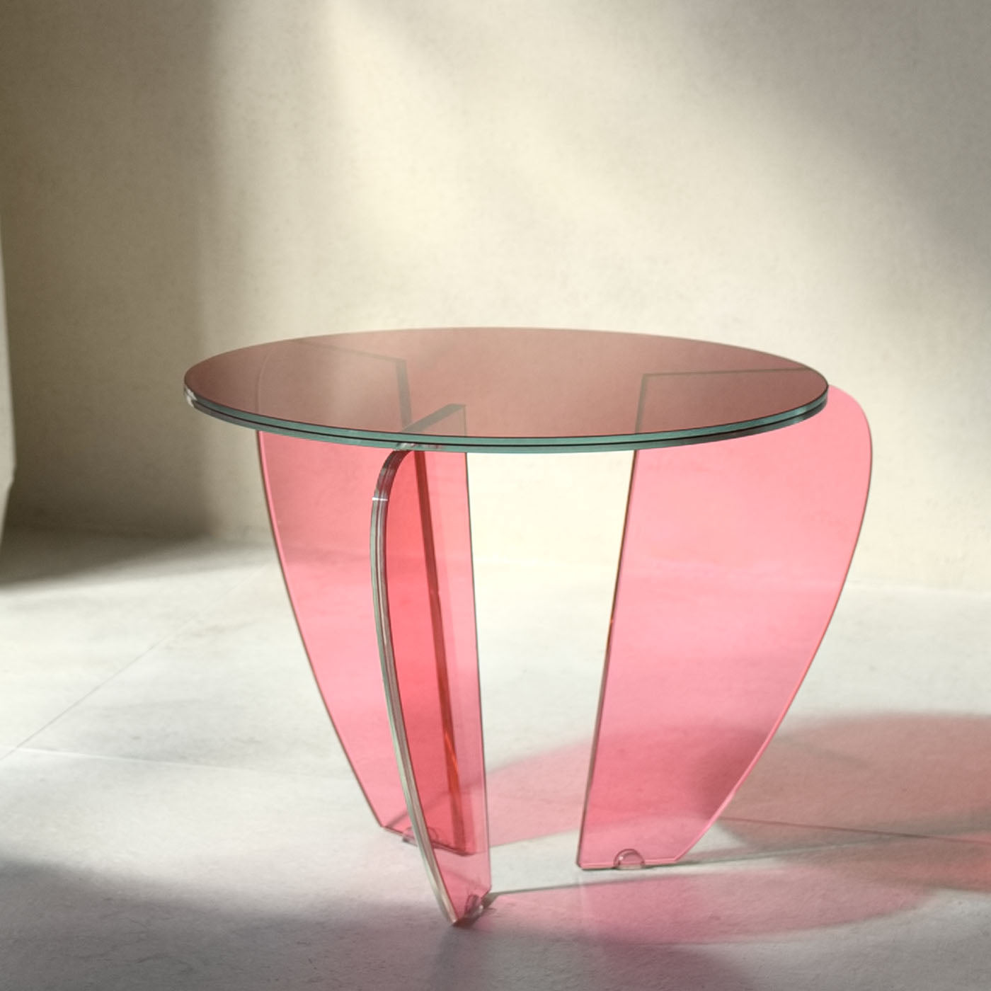 Teo Petite table d'appoint colorée par Andrea Petterini - Vue alternative 1