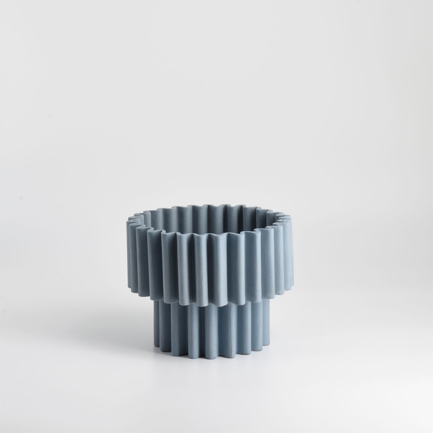 Le Torri Albero Small Cerulean-Blue Vase - Alternative view 1