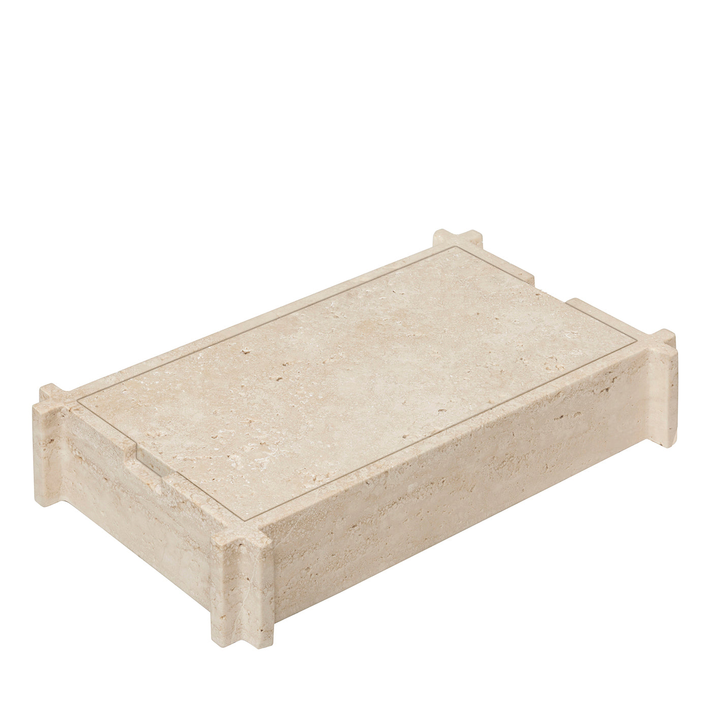 Caja rectangular de mármol Structura - Vista principal