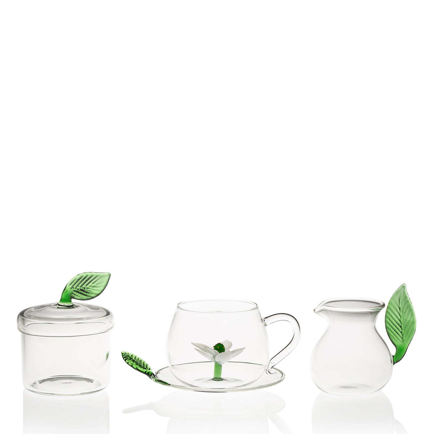 Green Leaf Milk Pot - Alternative view 1