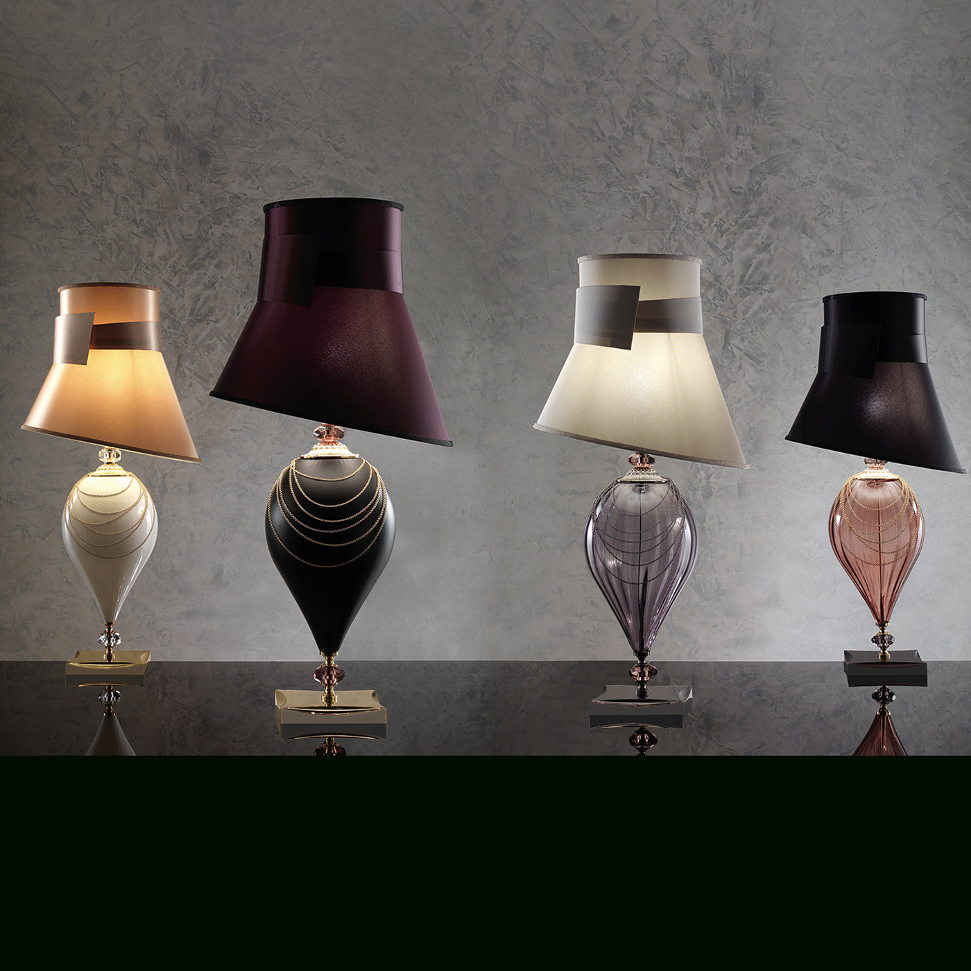 Vichy Purple Table Lamp - Alternative view 2