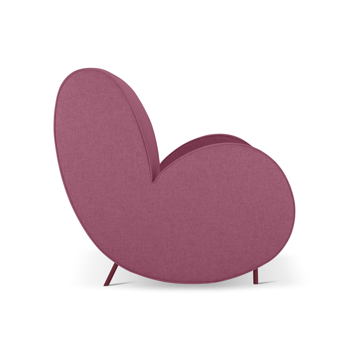 Ata Purple Armchair By Simone Micheli - Alternative view 2