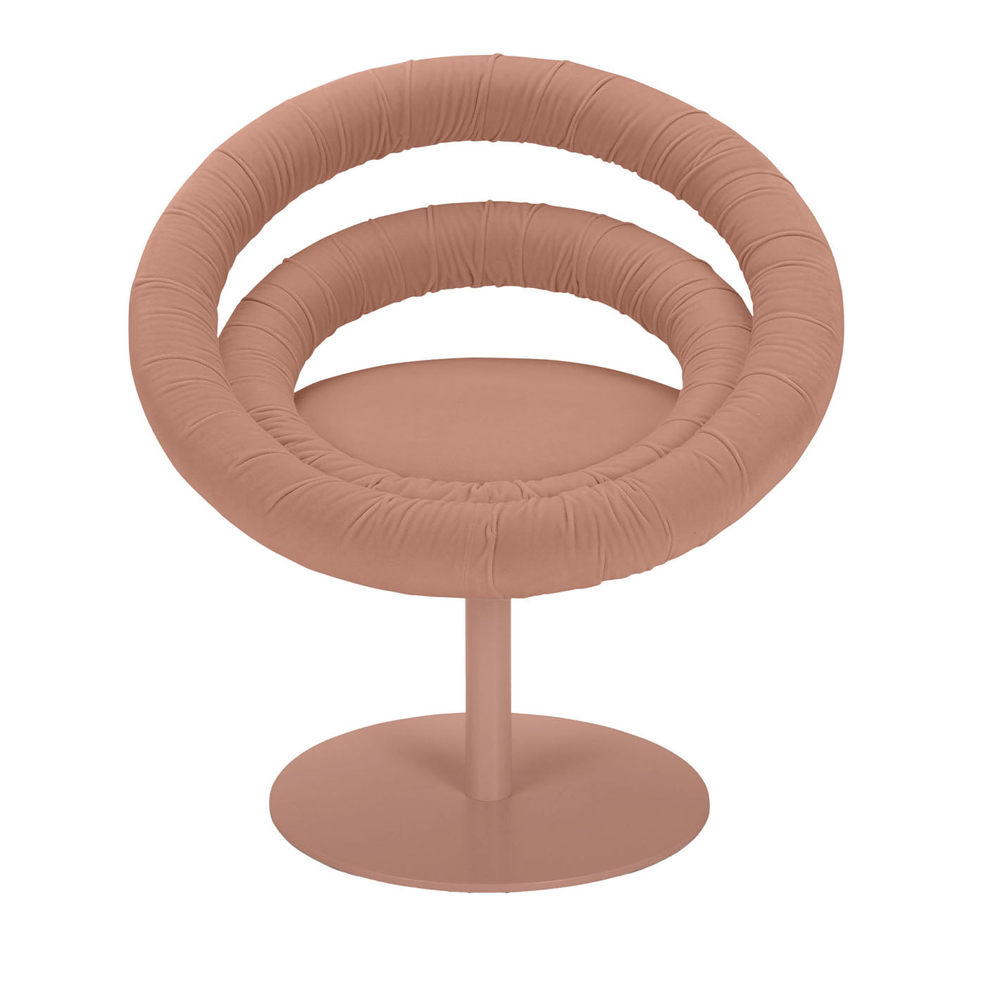 Circle Pink Chair By Roberto Giacomucci &amp; Nicola Cerasa - Vue principale