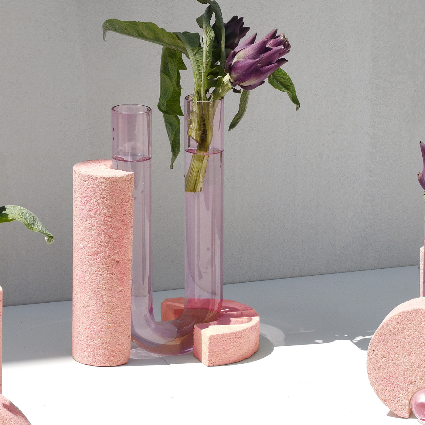 Cochlea Della Consapevolezza Soils Pink Vase - Alternative view 3