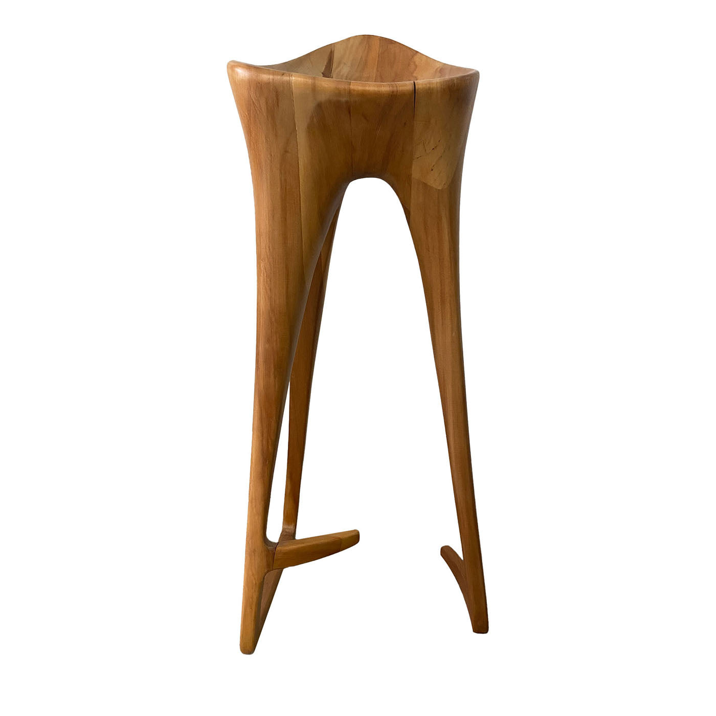 Betty Natural-Finished Stool - Main view