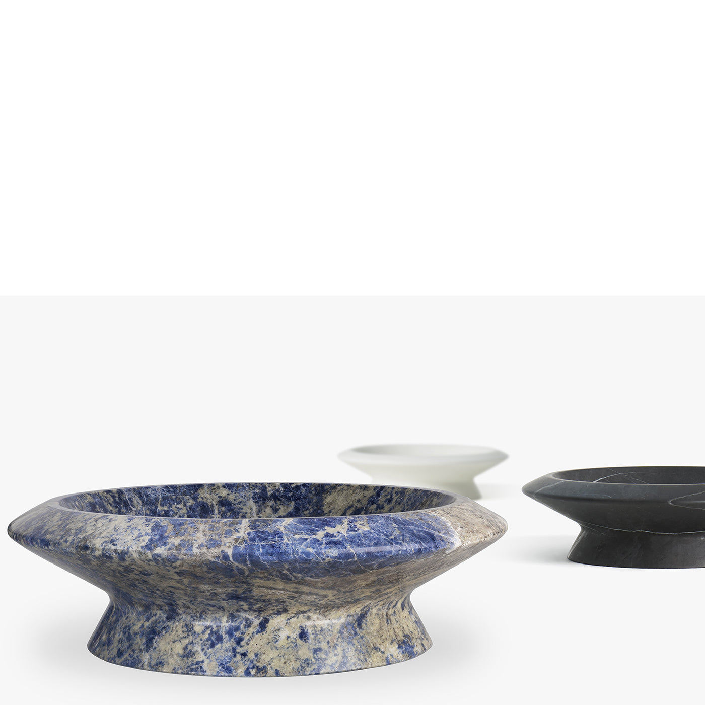 Centerpiece in Blue Sodalite Marble by Ivan Colominas - Alternative view 2