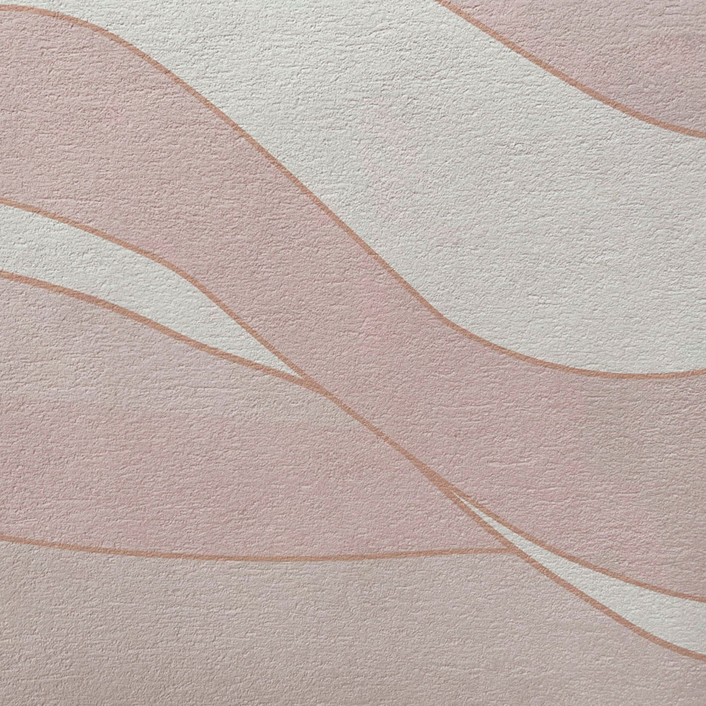 Pink Deep Wave textured wallpaper - Alternative view 1