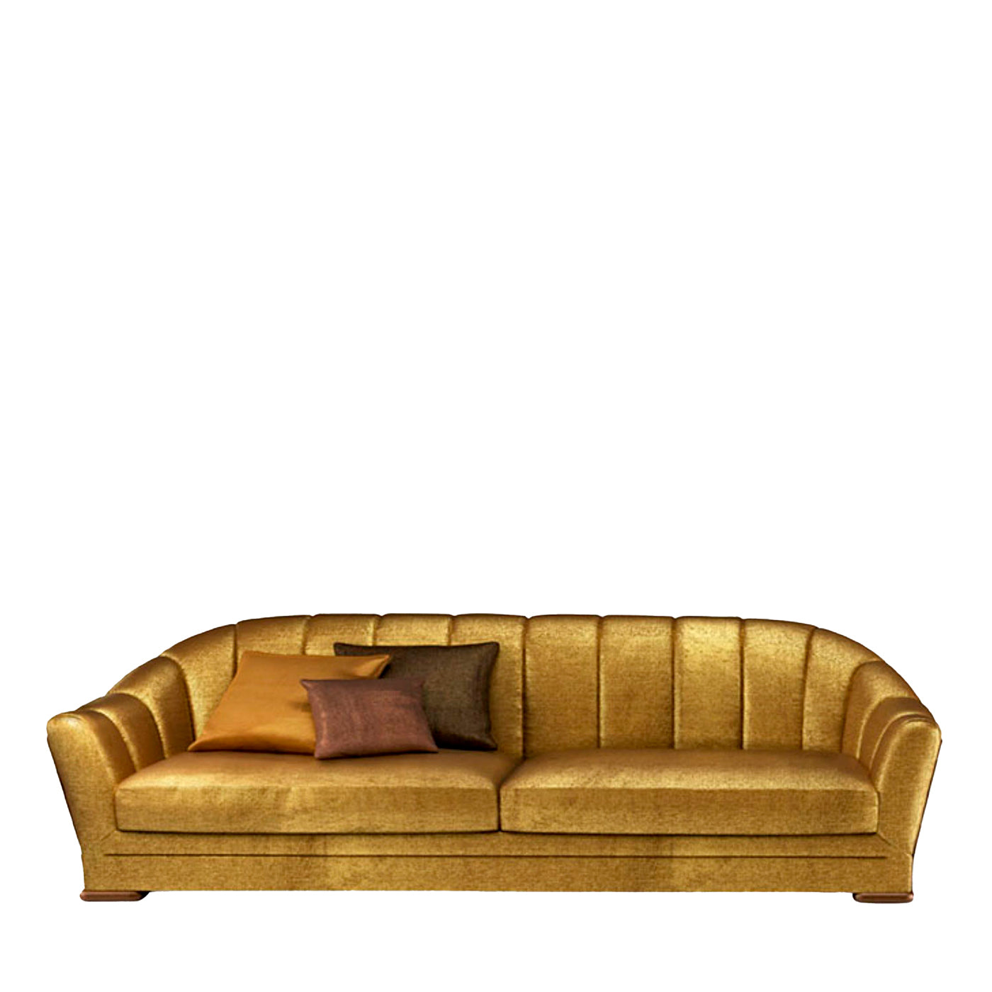 Diamond 4 seater Golden Sofa - Main view