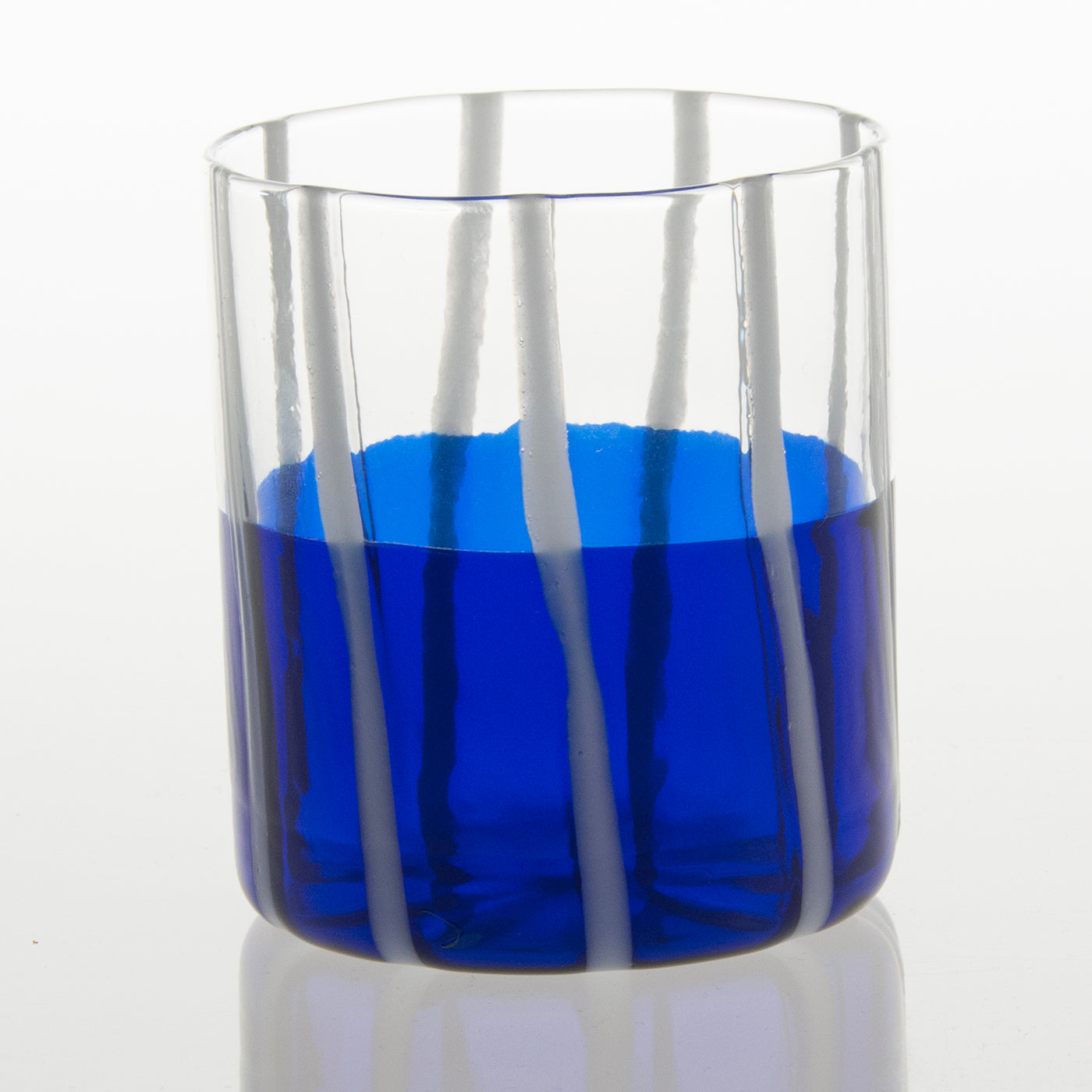 Blue & Transparent Mezzo & Mezzo Glass - Alternative view 1