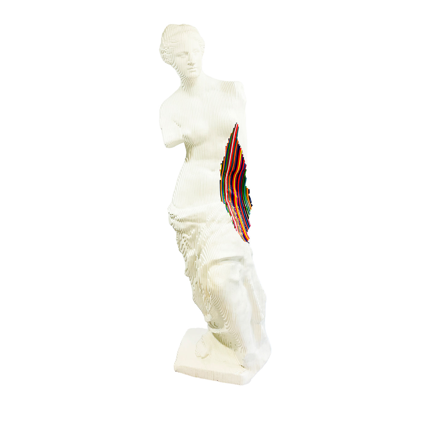Venus Milo Einfärbung Skulptur - Hauptansicht