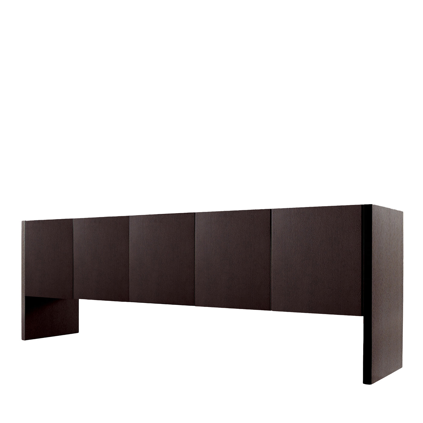 Brug brown veneered wood with matching side panels sideboard - Main view